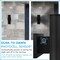 Luxrite Dusk to Dawn LED Wall Lights 10in up or Up and Down Light 3CCT 3000K-5000K 12/15/18W IP65 ETL, 2PK LR40336-2PK - alternate 3
